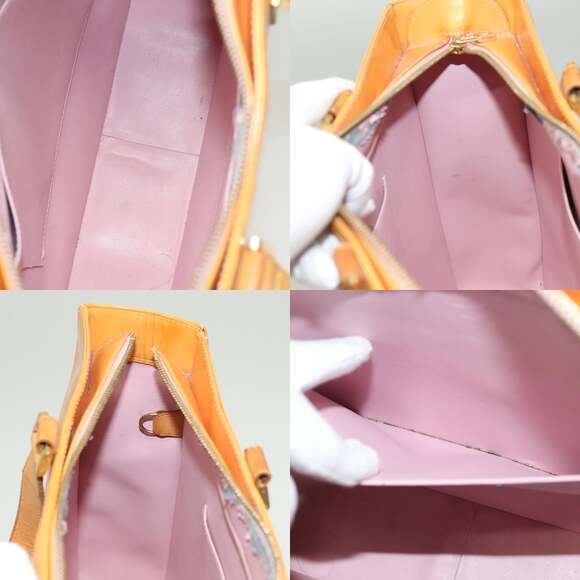 LOUIS VUITTON Monogram Vernis Columbus Bag Marshmallow Pink M91032 - Picture 12 of 13
